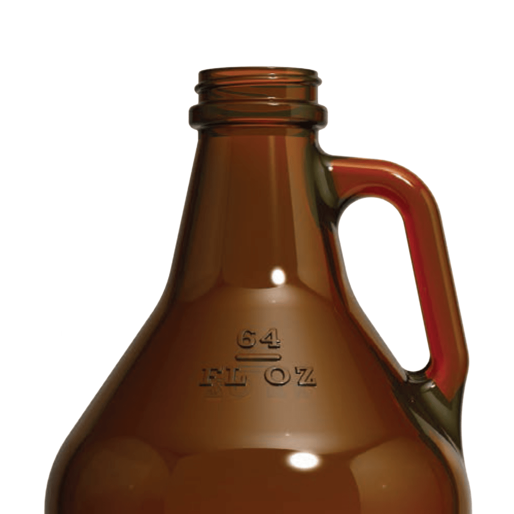 1 Liter Glass Bottle Flip Top Glass Growlers for Beer 64 Oz